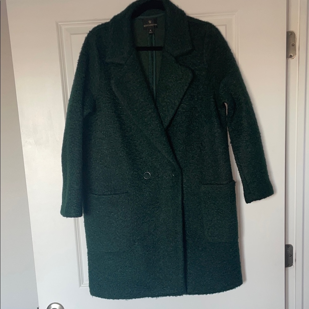 Dark Green Teddy Jacket